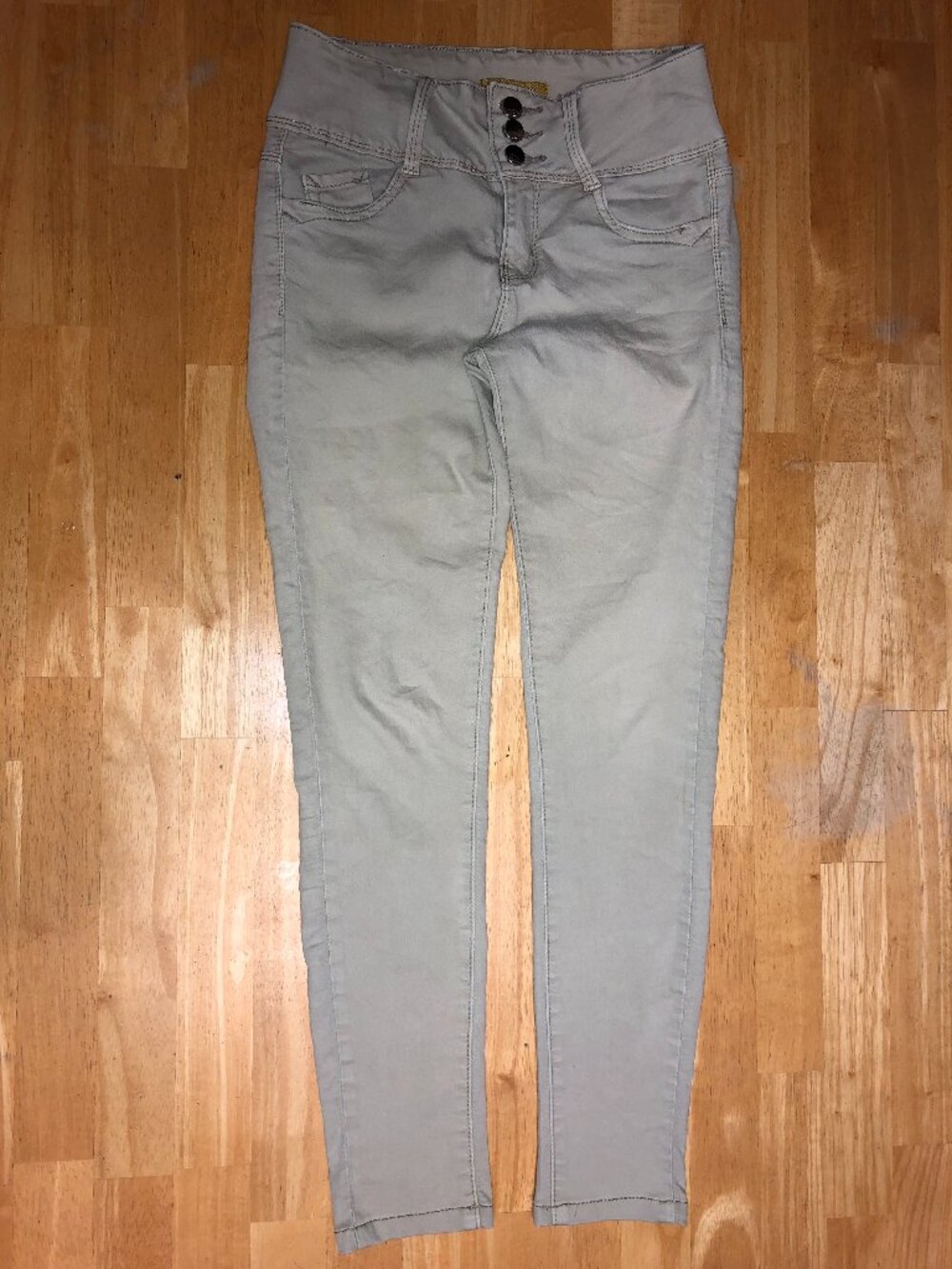 Beige Skinny Jeans